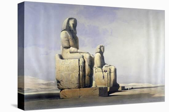 Thebes, December 4th 1838, 19th Century-David Roberts-Stretched Canvas