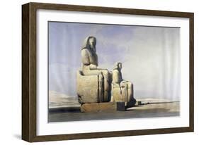 Thebes, December 4th 1838, 19th Century-David Roberts-Framed Giclee Print