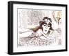 Theda Bara as Cleopatra-Neale Osborne-Framed Giclee Print