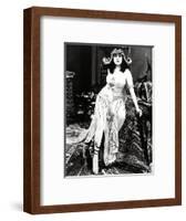 Theda Bara. "Cleopatra" 1917, Directed by J. Gordon Edwards-null-Framed Photographic Print