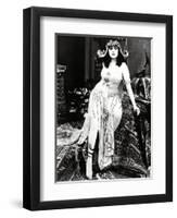 Theda Bara. "Cleopatra" 1917, Directed by J. Gordon Edwards-null-Framed Photographic Print