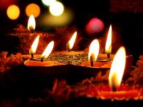 Diwali Lamps and Lanterns-thefinalmiracle-Photographic Print