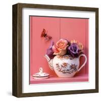 Theiere de Roses-Gaillard-Framed Art Print