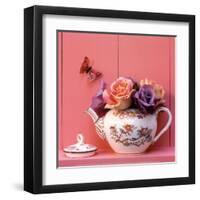 Theiere de Roses-Gaillard-Framed Art Print