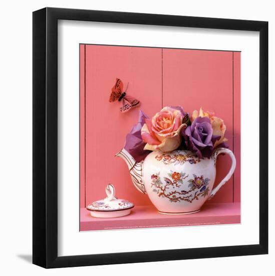 Theiere de Roses-Gaillard-Framed Art Print