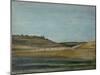 Their Hill pencil, coloured crayon and watercolor-Paul Nash-Mounted Giclee Print