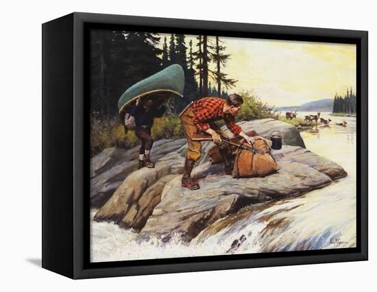 Their Lucky Day-Philip Russell Goodwin-Framed Stretched Canvas