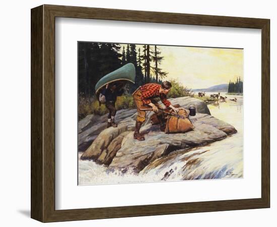 Their Lucky Day-Philip Russell Goodwin-Framed Giclee Print