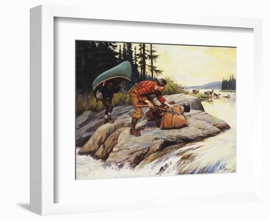 Their Lucky Day-Philip Russell Goodwin-Framed Giclee Print