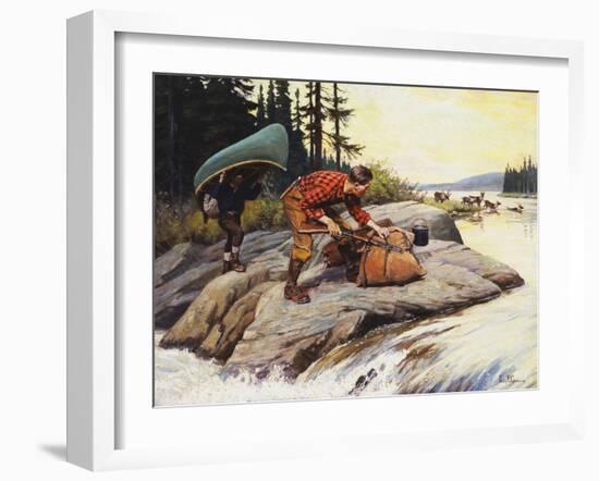 Their Lucky Day-Philip Russell Goodwin-Framed Giclee Print