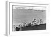 Their Majesties Landing at the Apollo Bunder, Bombay, India, Early 20th Century-null-Framed Giclee Print