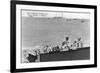 Their Majesties Landing at the Apollo Bunder, Bombay, India, Early 20th Century-null-Framed Giclee Print