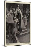 Their Majesties Leaving the House of Lords after the Reading of the King's Speech-Frank Craig-Mounted Giclee Print