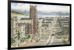 Their Sunday Best: California & Dupont In San Francisco-Stanton Manolakas-Framed Giclee Print