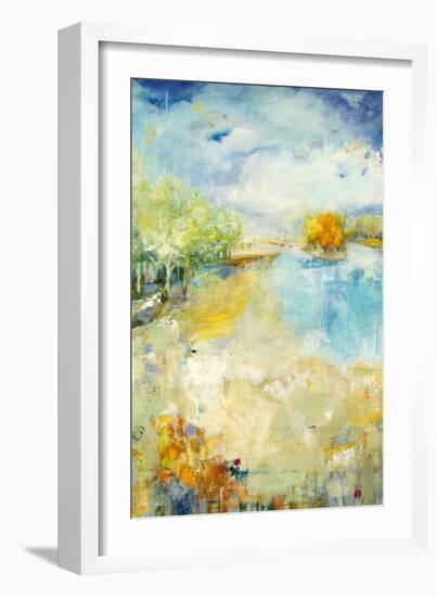 TheIsland-Jill Martin-Framed Art Print