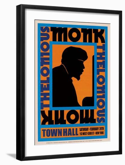 Thelonious Monk, 1959-Unknown-Framed Art Print