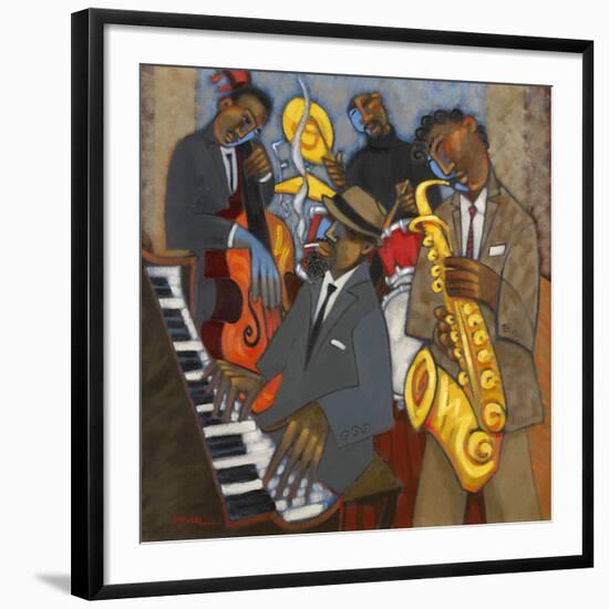 Thelonious Monk and his Sidemen-Marsha Hammel-Framed Giclee Print