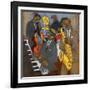 Thelonious Monk and his Sidemen-Marsha Hammel-Framed Giclee Print