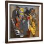 Thelonious Monk and his Sidemen-Marsha Hammel-Framed Giclee Print