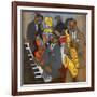 Thelonious Monk and his Sidemen-Marsha Hammel-Framed Giclee Print