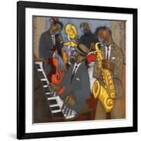 Thelonious Monk and his Sidemen-Marsha Hammel-Framed Giclee Print