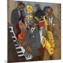 Thelonious Monk and his Sidemen-Marsha Hammel-Mounted Giclee Print