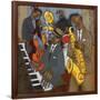 Thelonious Monk and his Sidemen-Marsha Hammel-Framed Giclee Print