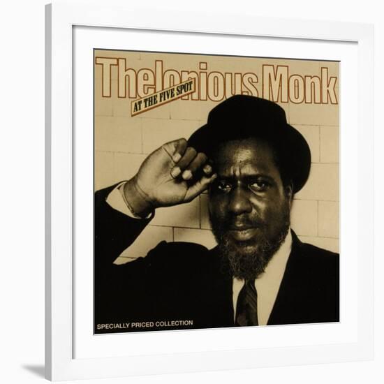 Thelonious Monk, At The Five Spot-null-Framed Art Print