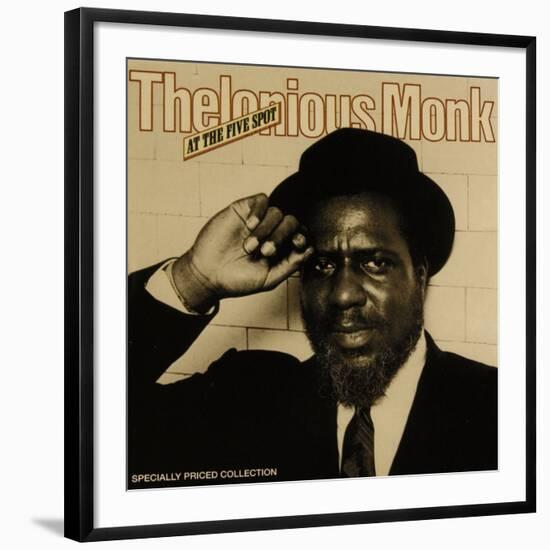 Thelonious Monk, At The Five Spot-null-Framed Art Print