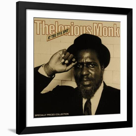 Thelonious Monk, At The Five Spot-null-Framed Art Print