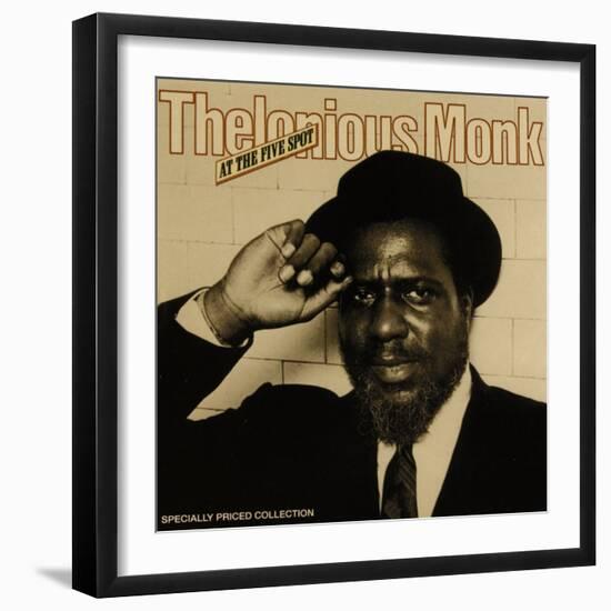 Thelonious Monk, At The Five Spot-null-Framed Art Print
