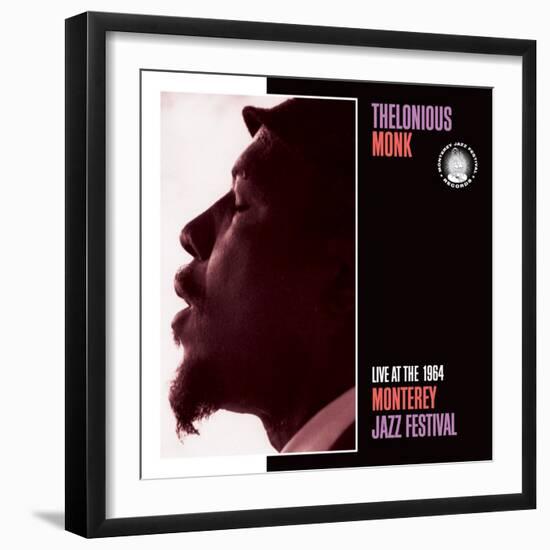 Thelonious Monk, Live at the 1964 Monterey Jazz Fest-null-Framed Art Print