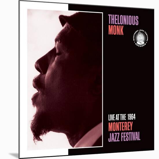 Thelonious Monk, Live at the 1964 Monterey Jazz Fest-null-Mounted Art Print