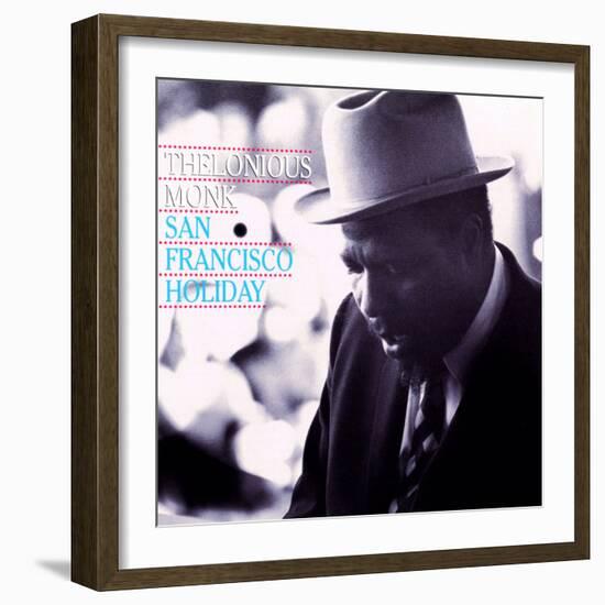 Thelonious Monk - San Francisco Holiday-null-Framed Art Print