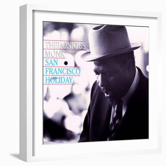 Thelonious Monk - San Francisco Holiday-null-Framed Art Print