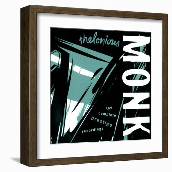 Thelonious Monk - The Complete Prestige Recordings (Blue Color Variation)-null-Framed Art Print