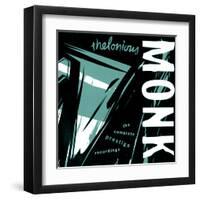 Thelonious Monk - The Complete Prestige Recordings (Blue Color Variation)-null-Framed Art Print