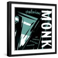 Thelonious Monk - The Complete Prestige Recordings (Blue Color Variation)-null-Framed Art Print