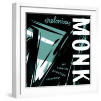 Thelonious Monk - The Complete Prestige Recordings (Blue Color Variation)-null-Framed Art Print