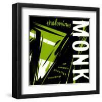 Thelonious Monk - The Complete Prestige Recordings (Green Color Variation)-null-Framed Art Print