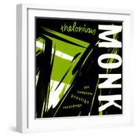 Thelonious Monk - The Complete Prestige Recordings (Green Color Variation)-null-Framed Art Print