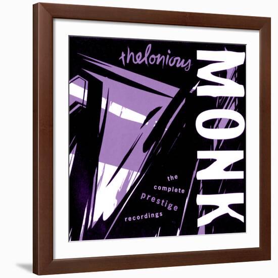 Thelonious Monk - The Complete Prestige Recordings (Purple Color Variation)-null-Framed Art Print