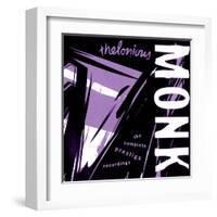 Thelonious Monk - The Complete Prestige Recordings (Purple Color Variation)-null-Framed Art Print