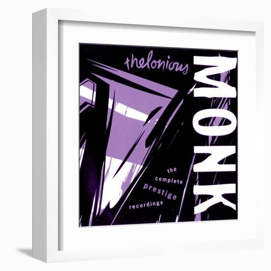 Thelonious Monk - The Complete Prestige Recordings (Purple Color Variation)-null-Framed Art Print