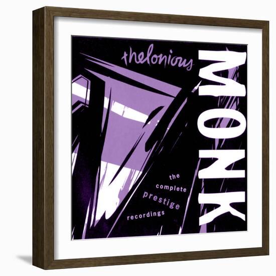 Thelonious Monk - The Complete Prestige Recordings (Purple Color Variation)-null-Framed Art Print