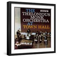 Thelonious Monk - The Thelonious Monk Orchestra in Town Hall-null-Framed Art Print