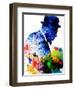 Thelonious Monk Watercolor-Jack Hunter-Framed Art Print
