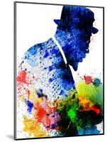 Thelonious Monk Watercolor-Jack Hunter-Mounted Art Print