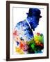 Thelonious Monk Watercolor-Jack Hunter-Framed Art Print