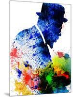 Thelonious Monk Watercolor-Jack Hunter-Mounted Art Print